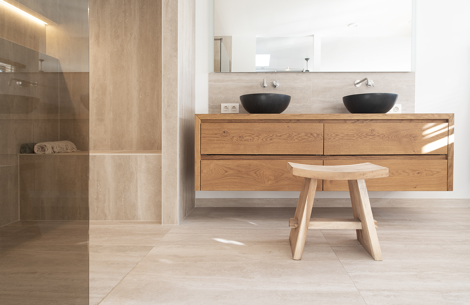 Badkamer met inloopdouche